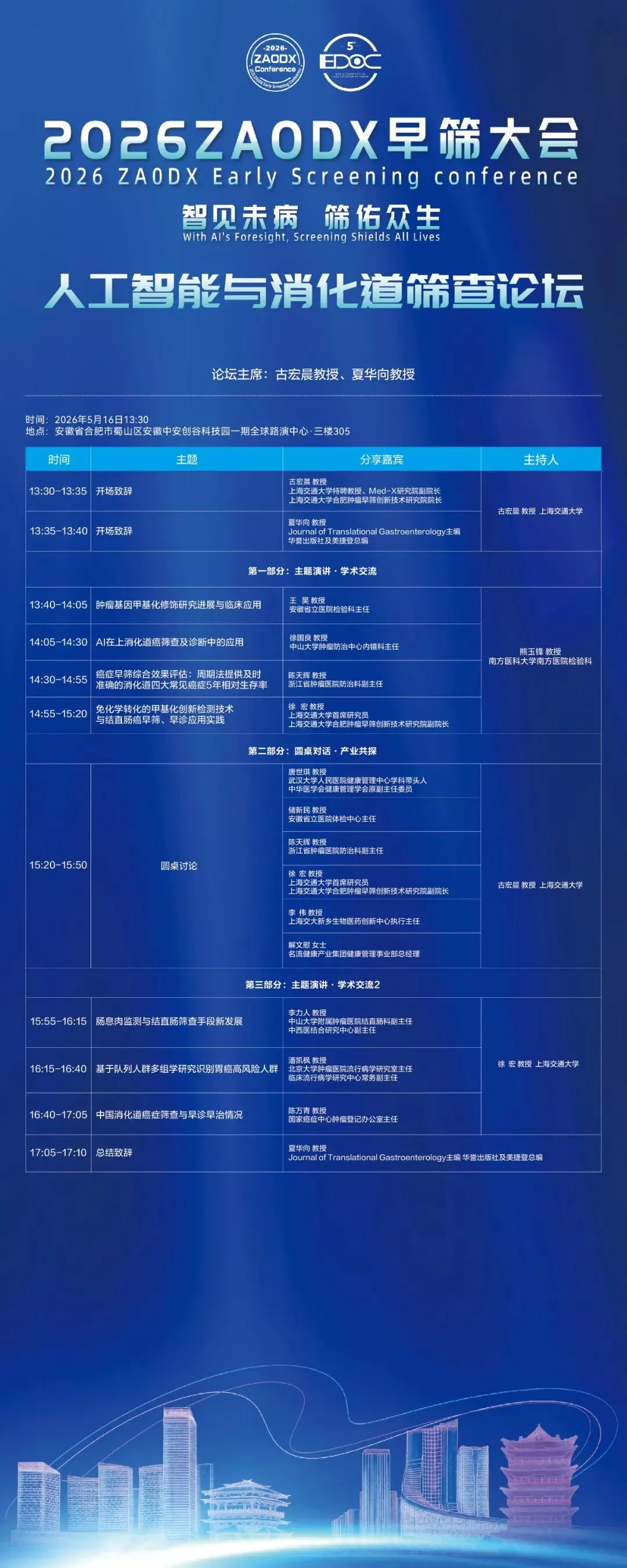 诺奖领衔,大咖云集!2026 ZAODX早筛大会日程正式发布-肽度TIMEDOO