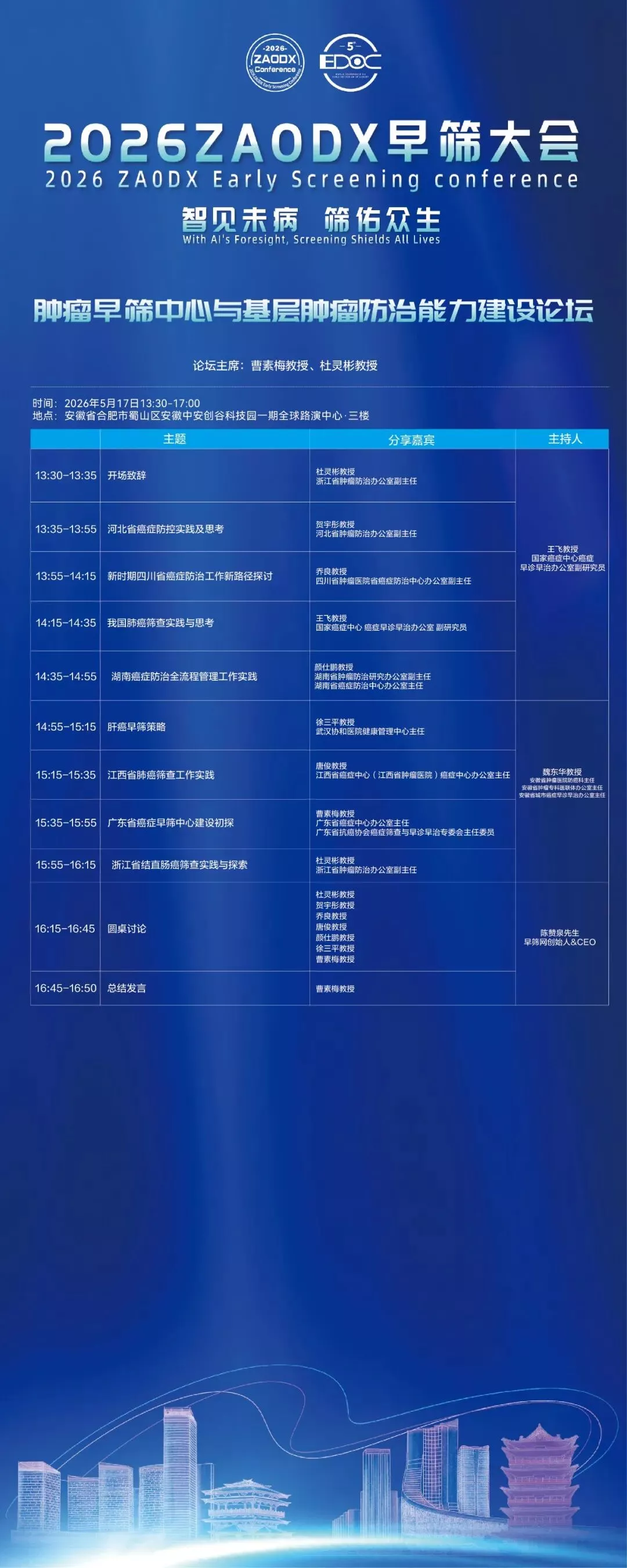 诺奖领衔,大咖云集!2026 ZAODX早筛大会日程正式发布-肽度TIMEDOO
